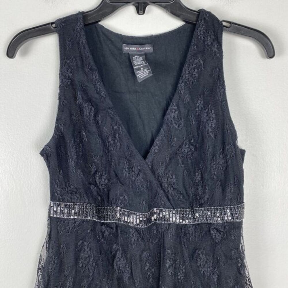 VTG Y2K Fairy Babydoll Whimsygoth Top Black Cottagecore Sz Small Lace Witchy - Picture 2 of 6